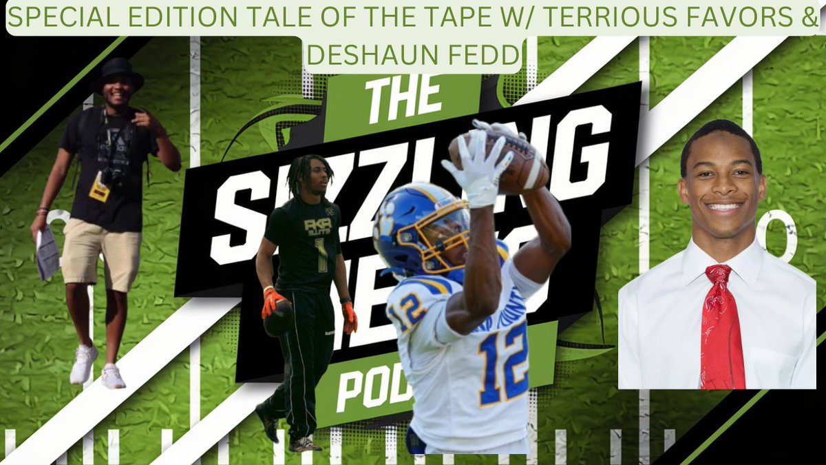 Najeh Wilkins (@najehwilk) on Twitter photo Special Edition Tale of the Tape with <a href="/JulianColvard/">Julian I. Colvard</a> as we break down the film of <a href="/deshaun_fedd/">Deshaun Fedd</a> and <a href="/TerriousFavors/">Terrious favors</a> at 8:00 PM. Check it out
Link: youtube.com/live/mopigF3tX… Special Edition Tale of the Tape with <a href="/JulianColvard/">Julian I. Colvard</a> as we break down the film of <a href="/deshaun_fedd/">Deshaun Fedd</a> and <a href="/TerriousFavors/">Terrious favors</a> at 8:00 PM. Check it out
Link: youtube.com/live/mopigF3tX…