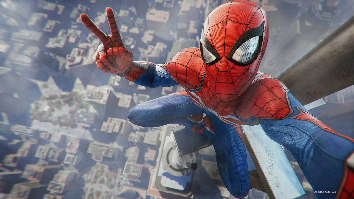 insomniacgames's tweet image. Hey, how are ya?  ✌️

#BeGreater #SpiderManPS5