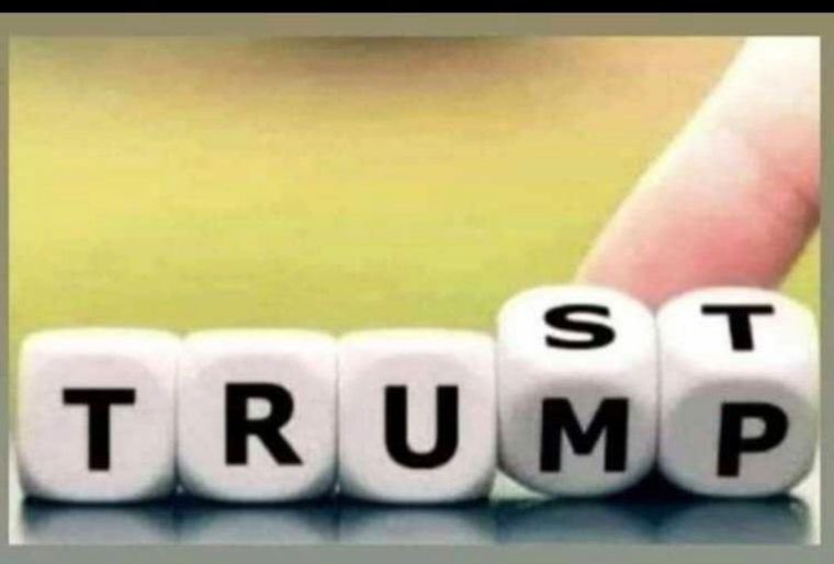 You don’t really have to trust anyone else as long as you trust Jesus and our POTUS …