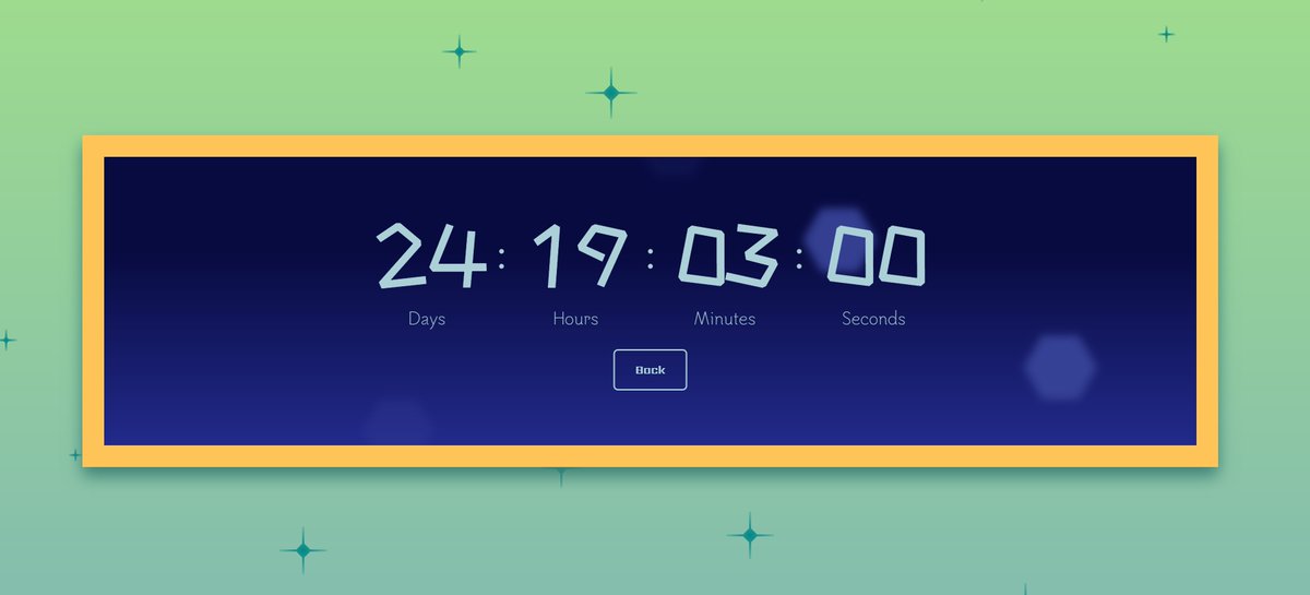 TennaZine's tweet image. Carrd is currently in the works...hey, what's that countdown for?