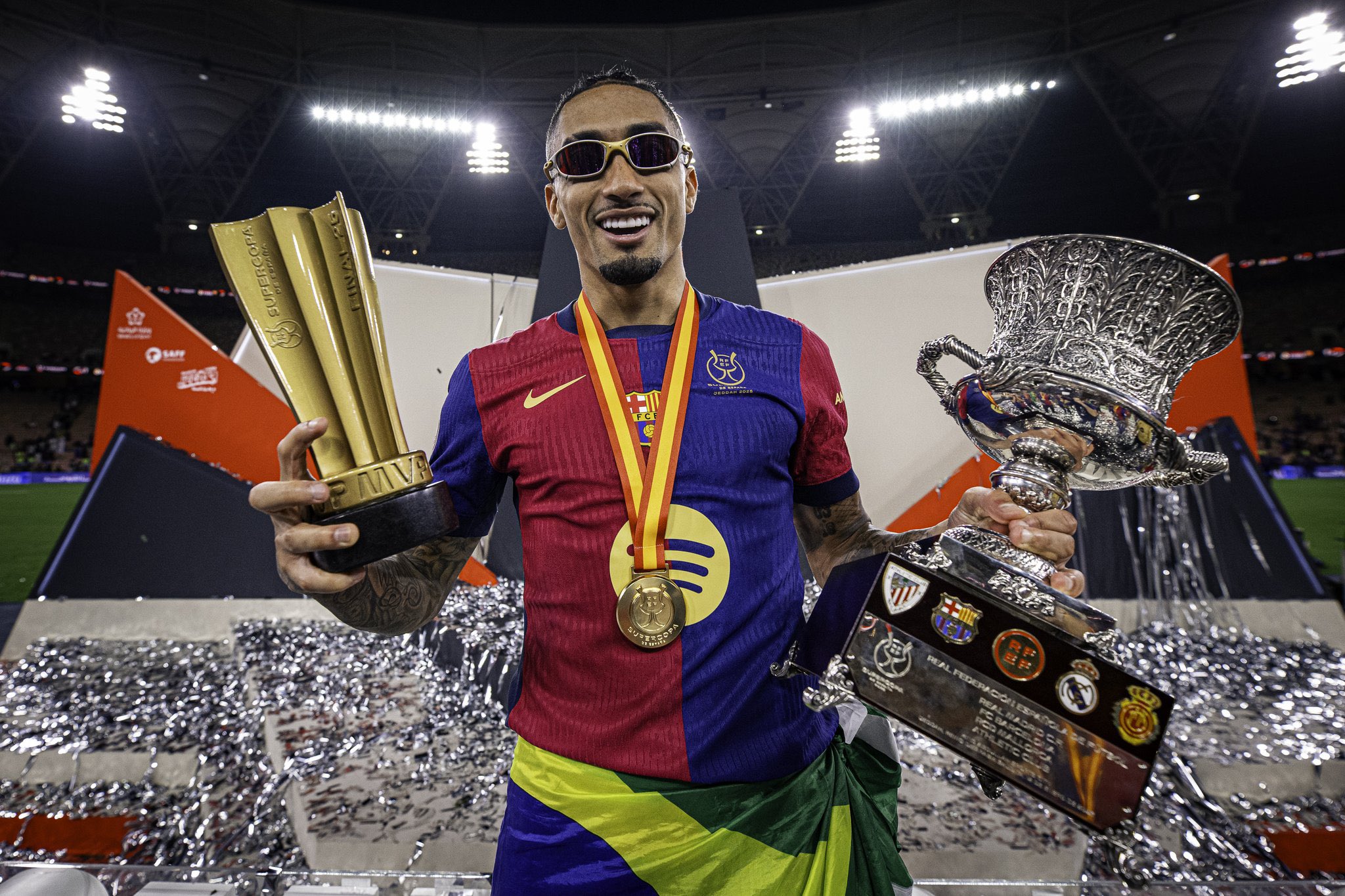 Most goal contributions in every season since 2001 - Raphinha had 59 goal contributions in 2024-25 season | sportzpoint.com