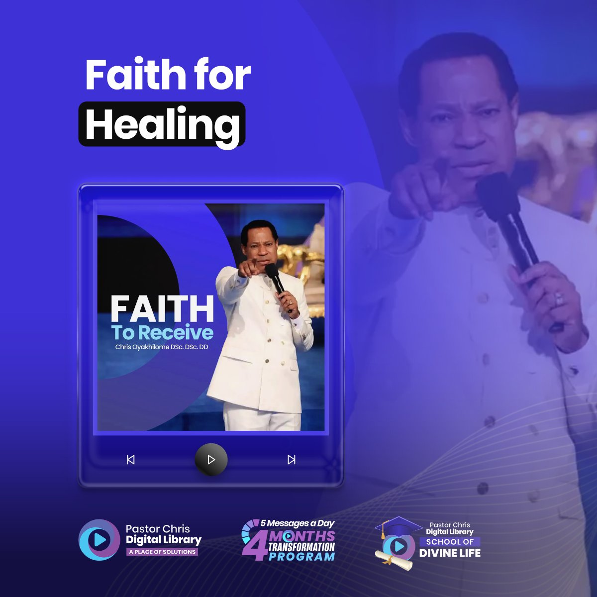 HStreamstv's tweet photo. 🙏 SPEAK YOUR WAY TO HEALING!
 Faith activates your miracle. Learn how to receive and KEEP your healing with joy!
 👉 Watch “Faith for Healing” on PCDL now. https://t.co/AxPZfH7yVT 
 #HealingFaith #JoyInHealth #PCDL https://t.co/FArDndjBCw