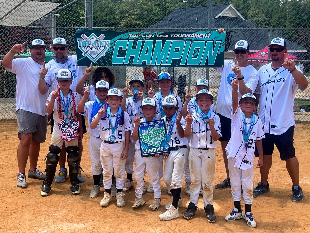 8U Top Gun Champions 😎

Congrats fellas! #C35Family
