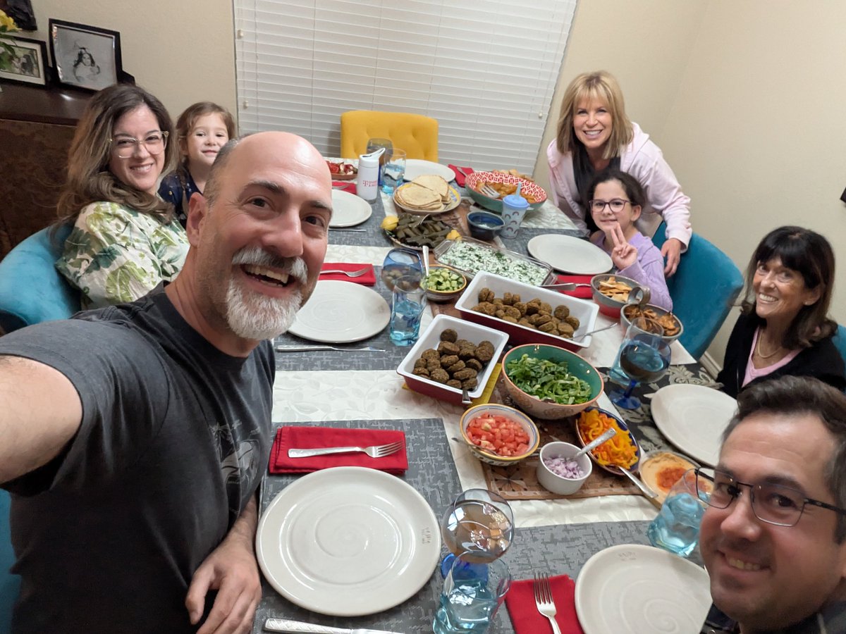 Four generations around the table last night. 

Enormously grateful that my Mom was able to come out and spend time with us, and her great-grandchildren, the last few days. 

There's no greater blessing than family.