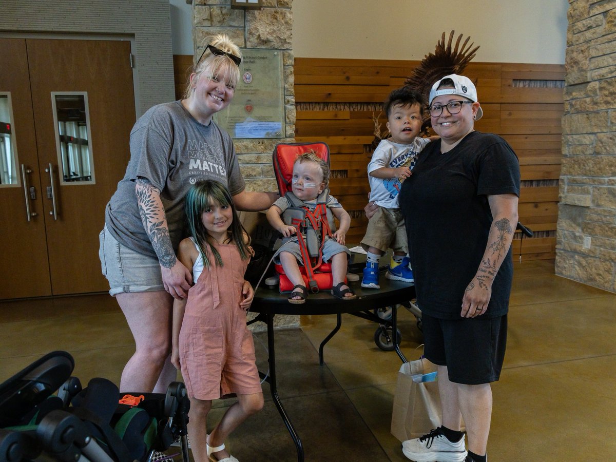 Meet Hunter! Because of his medical history, sitting, crawling, or standing on his own just isn’t in the cards right now. With his brand-new specialized seating device, Hunter will have the support he needs to sit up, engage with his family, and join in on everyday fun!