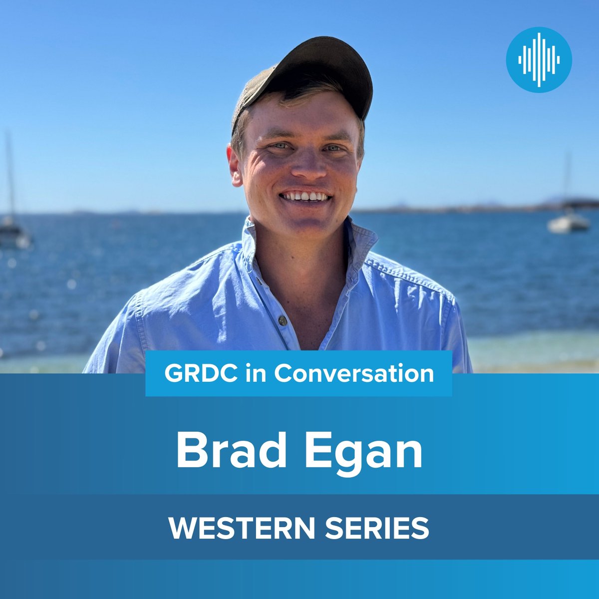 🎙️ NEW PODCAST: #GRDCinConversation

Esperance WA grower <a href="/BradEgan24/">Bradley Egan</a> shares insights into the evolution of his family farm &amp; how data-driven decision-making is helping improve productivity despite declining rainfall.

Listen now ▶️ bit.ly/46Absew

<a href="/Olilelievre/">Oli Le Lievre</a> |