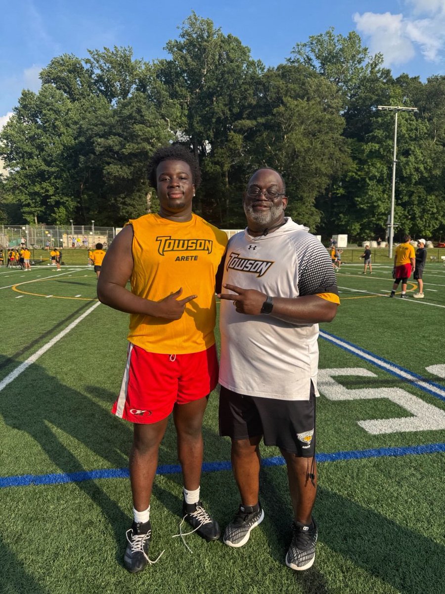 Khaleel (@khaleelg26) on Twitter photo Great work at Towson today! Unfortunately didn't take any vids. Thank you <a href="/CoachKolt/">Alex Kolt</a> <a href="/LevernBelin/">Levern Belin</a> <a href="/Towson_FB/">Towson Football</a> For hosting this camp! Looking forward to coming up in the fall! Great work at Towson today! Unfortunately didn't take any vids. Thank you <a href="/CoachKolt/">Alex Kolt</a> <a href="/LevernBelin/">Levern Belin</a> <a href="/Towson_FB/">Towson Football</a> For hosting this camp! Looking forward to coming up in the fall!