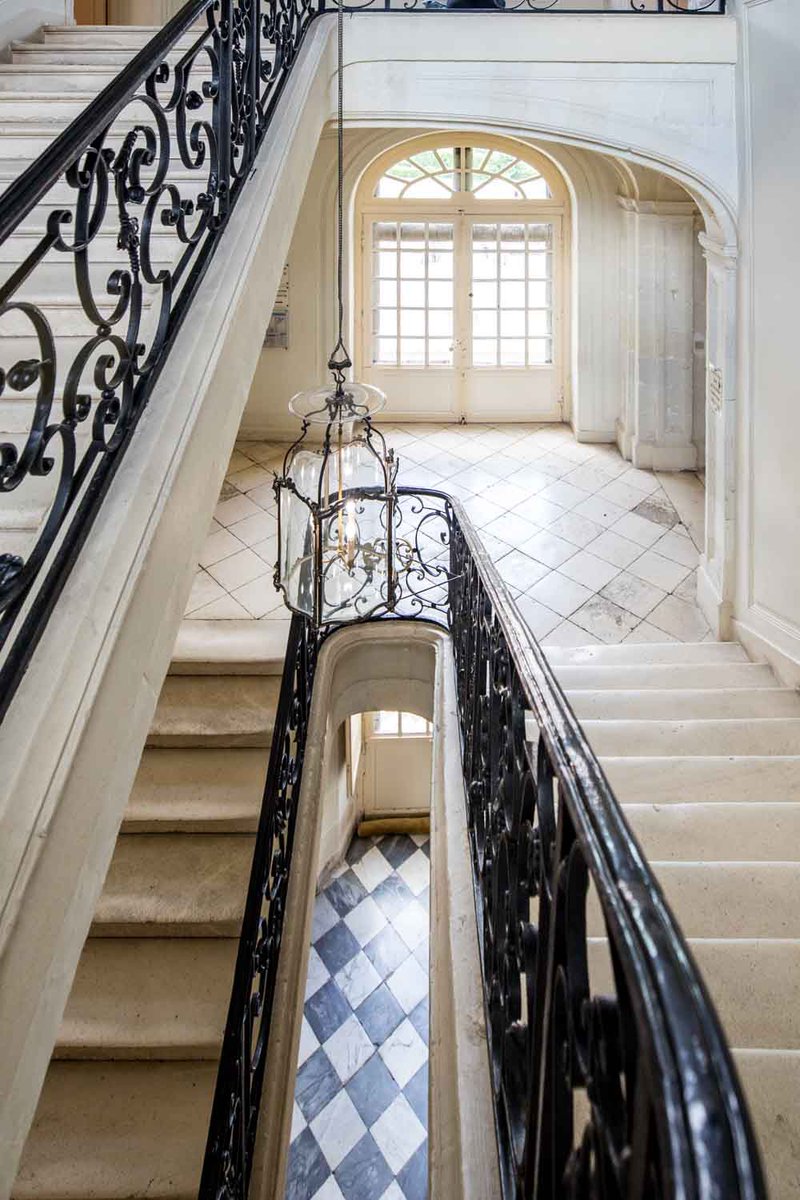 Climbing wooden hill