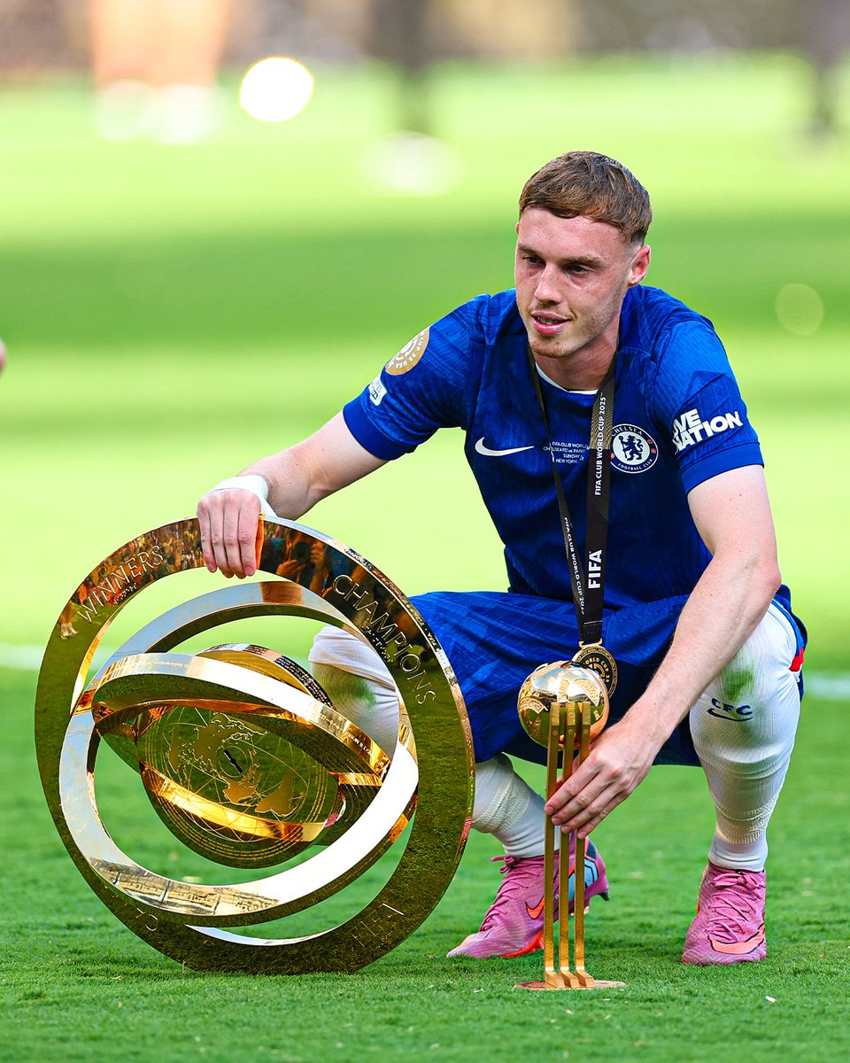 Belive it or not! Chelsea are WORLD CHAMPIONS! 💙🏆🥳

Chelsea are now the first club in football history to win every major trophy 🔥
🏆 Premier League
🏆FA Cup
🏆Champions League
🏆Europa League
🏆 Europa Conference League
🏆 Club World Cup

Congrats to the Blues!