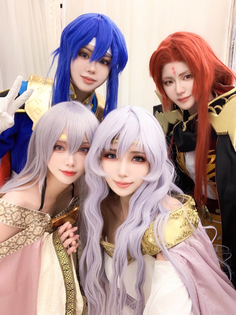 𝐲𝐨𝐥𝐮(ヨル) (@yolda_cos) on Twitter photo 昨日はみんなでFE聖戦の系譜のディアドラと子ども達で夢撮影してきました💜💜
ディアドラが叶えられなかった子ども3人とのifの世界の夢を叶えられてもう本当に幸せでした…✨😭✨
ご一緒して下さった皆様ありがとうございます!🌸🥰
#fireemblemcosplay 昨日はみんなでFE聖戦の系譜のディアドラと子ども達で夢撮影してきました💜💜
ディアドラが叶えられなかった子ども3人とのifの世界の夢を叶えられてもう本当に幸せでした…✨😭✨
ご一緒して下さった皆様ありがとうございます!🌸🥰
#fireemblemcosplay