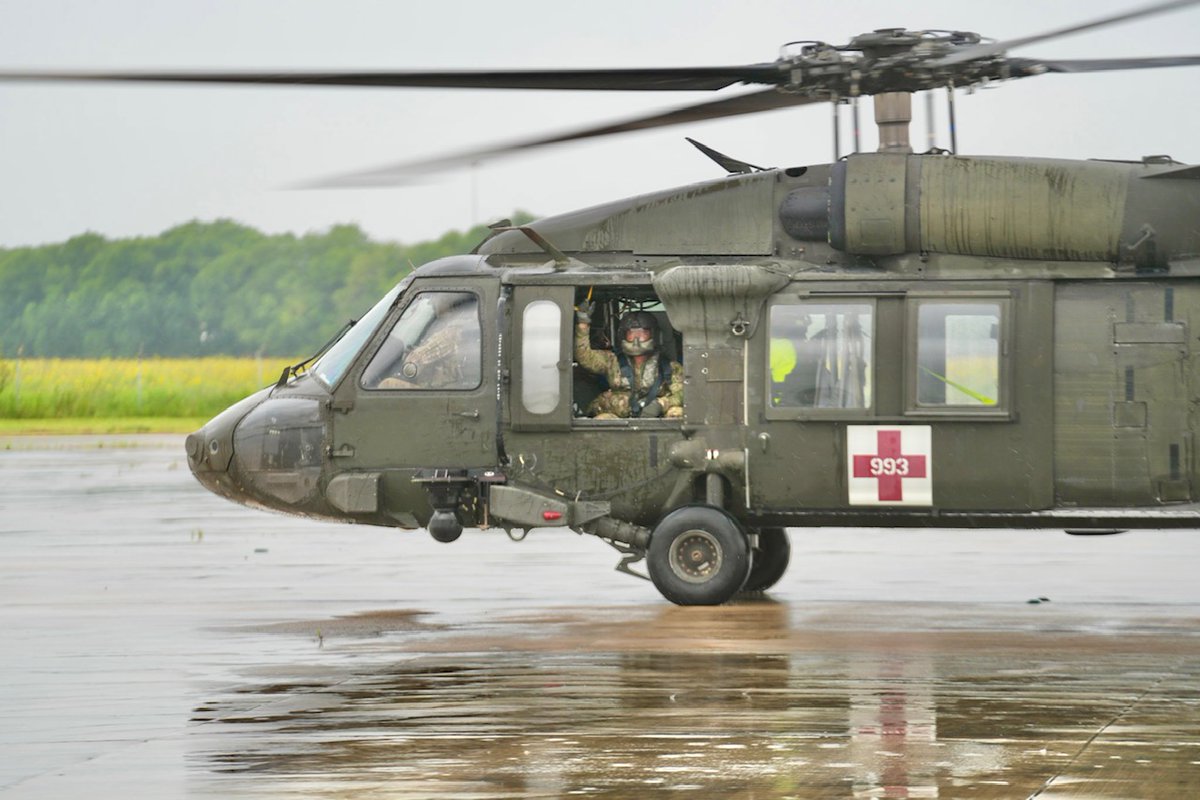 TXMilitary's tweet image. The Texas National Guard remains ready to respond with our partner agencies on the ground and in the air as Texas prepares for more severe weather.