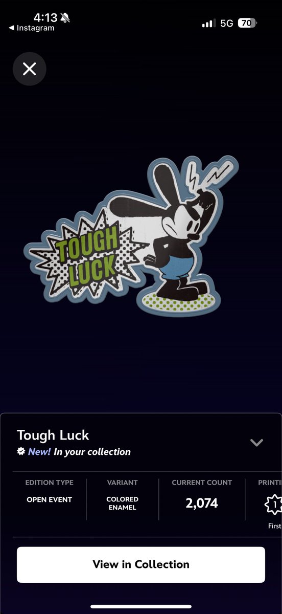 Free <a href="/DisneyPinnacle/">DisneyPinnacle</a> digital collectable claimed ✅🫡