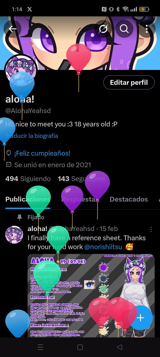 Yeii balloons 🥳🥳🥳