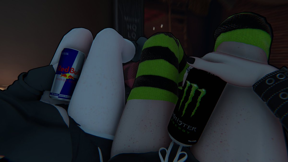 DylanCartVR's tweet image. ~ which of the two flavors would you choose? :3 (or both together ehe) 💚💜💜💚
#VRC #VRChat #anime #vtuber #3D #Uruki3D #Milltina