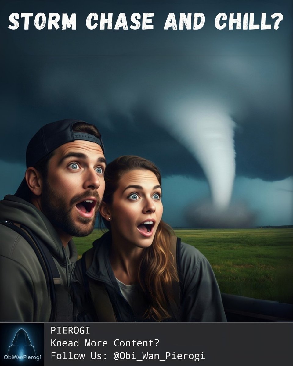 FroykeTato's tweet photo. Storm Chase and Chill? Is this your kind of date night? Asking for a friend... (definitely not me, haha)
#ExtremeDates #WeatherMemes #Funny https://t.co/lqEPL4fv4R