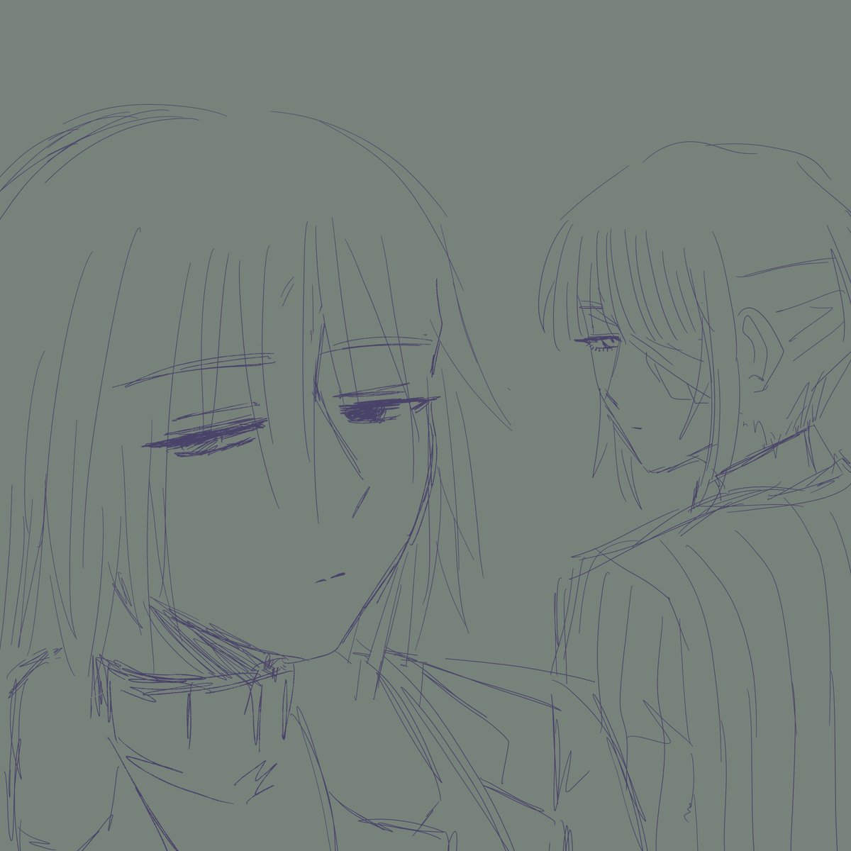 yshixk's tweet image. i honestly forgot I had this drawing, maybe I should finish it🤔
#NO_SALVATION