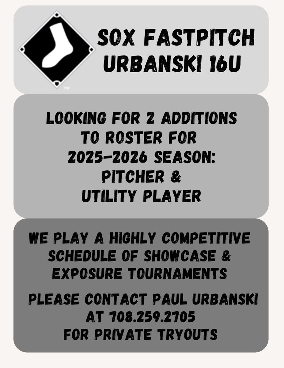 NWISoxFastpitch - Urbanski (@nwisoxfastpitc1) on Twitter photo 