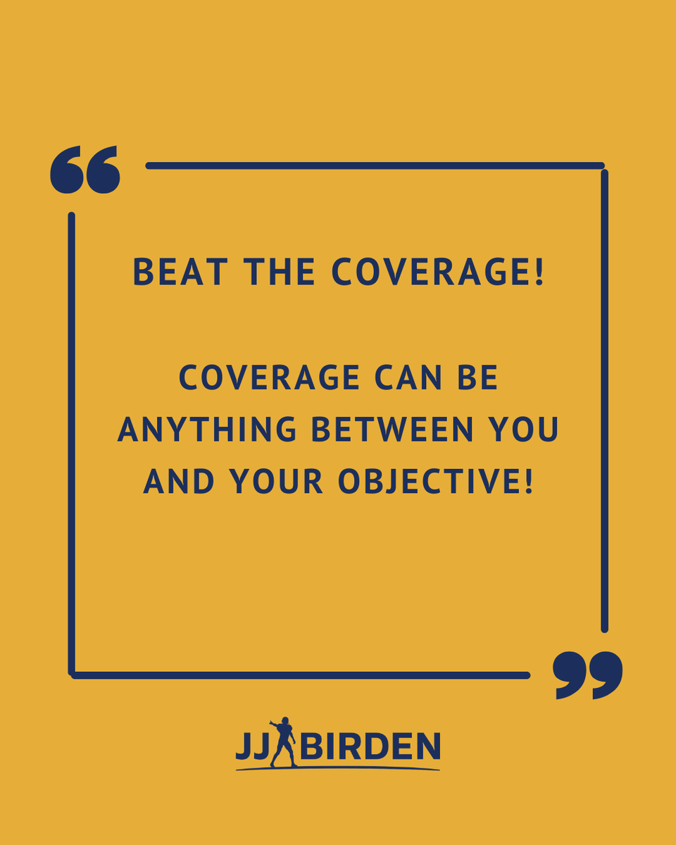 jjbirden's tweet image. BEAT THE COVERAGE!
Coverage = anything between you and your goal:
😤 Doubt
📉 Setbacks
📱 Distractions
⏳ Time
🙅🏽♂️ Naysayers
Identify it. Face it. Beat it.
Let’s go to work this week. 👊🏽
#BeatTheCoverage #MindsetMonday