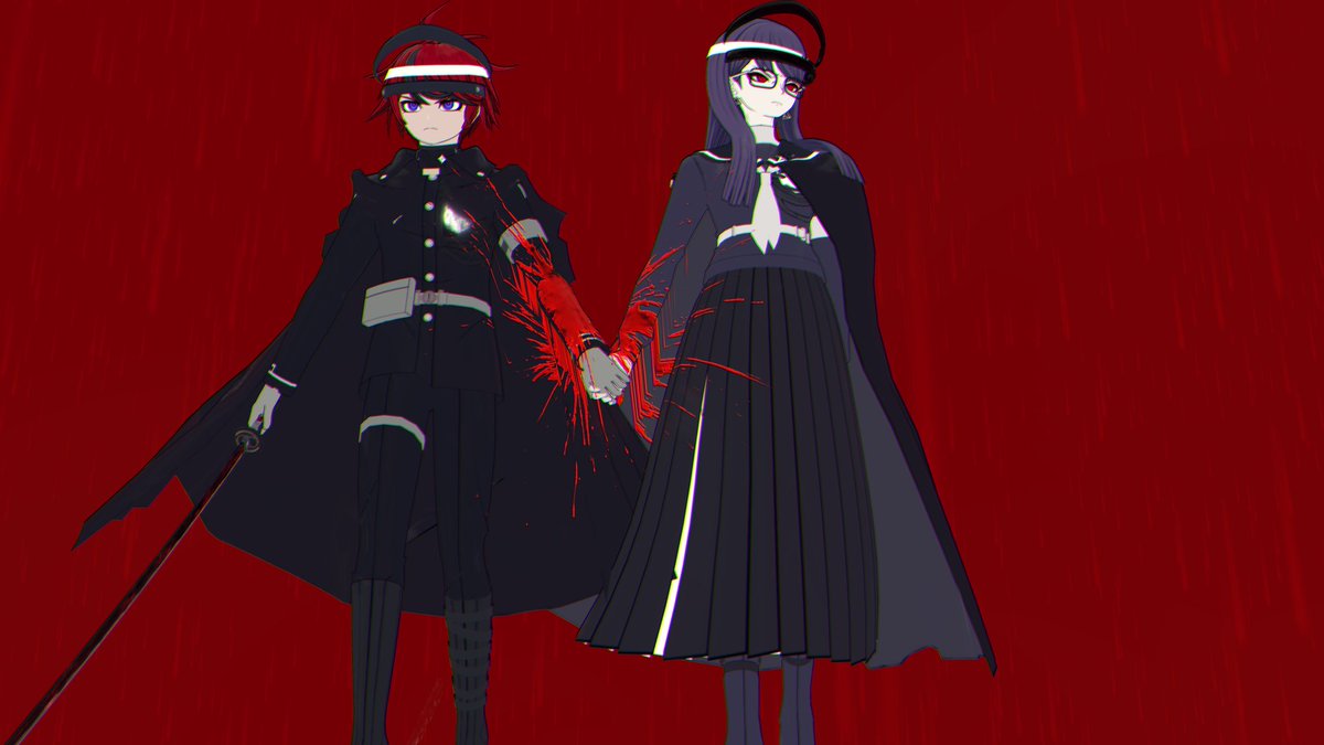 ShuMitsuCentral's tweet image. I know this isn't ShuMitsu but I can finally make renders of Hiruko and Takumi from #hundred_line 😌
-
#hndr_FA