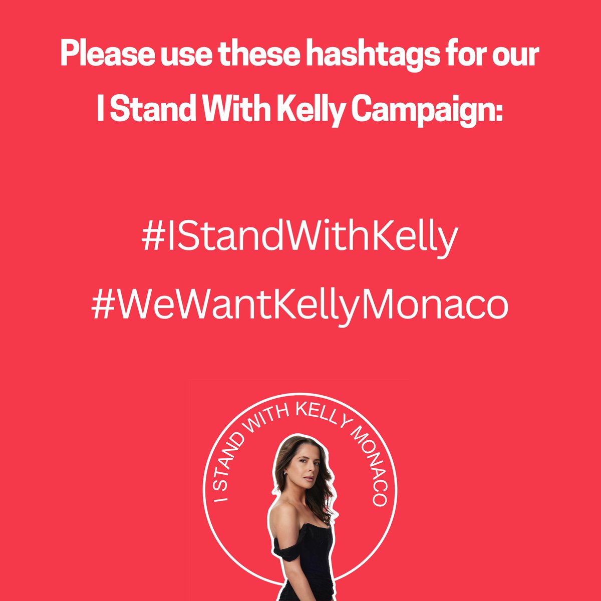 Happy Sunday, KeMo Squad!!

This weeks hashtags will be:  #IStandWithKelly #WeWantKellyMonaco

Let's remind GH that we still love &amp; miss Kelly, while reminding them of why we need her back on the show!

As always, keep it kind and positive💜✨
