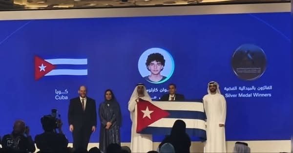 JuventudTecnica's tweet photo. #JT60Años | Cuba obtiene resultado histórico en la 57 Olimpiada Internacional de Química (IChO 2025), que se celebró del 5 al 14 de julio en Emiratos Árabes Unidos. https://t.co/kxuFYpGAyr