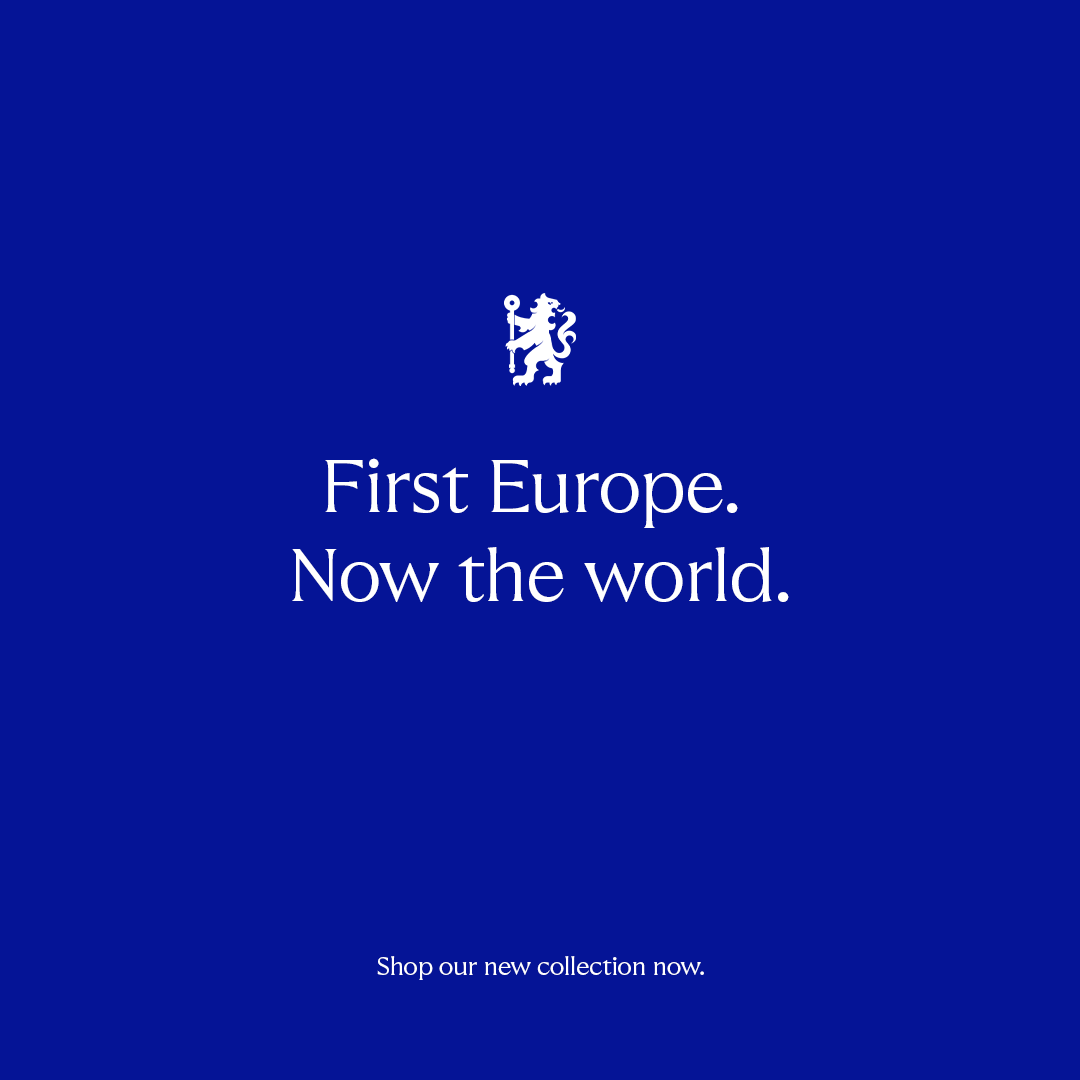 ChelseaFC's tweet photo. First Europe. Now the World. 

Shop our latest @FIFACWC winners collection.
