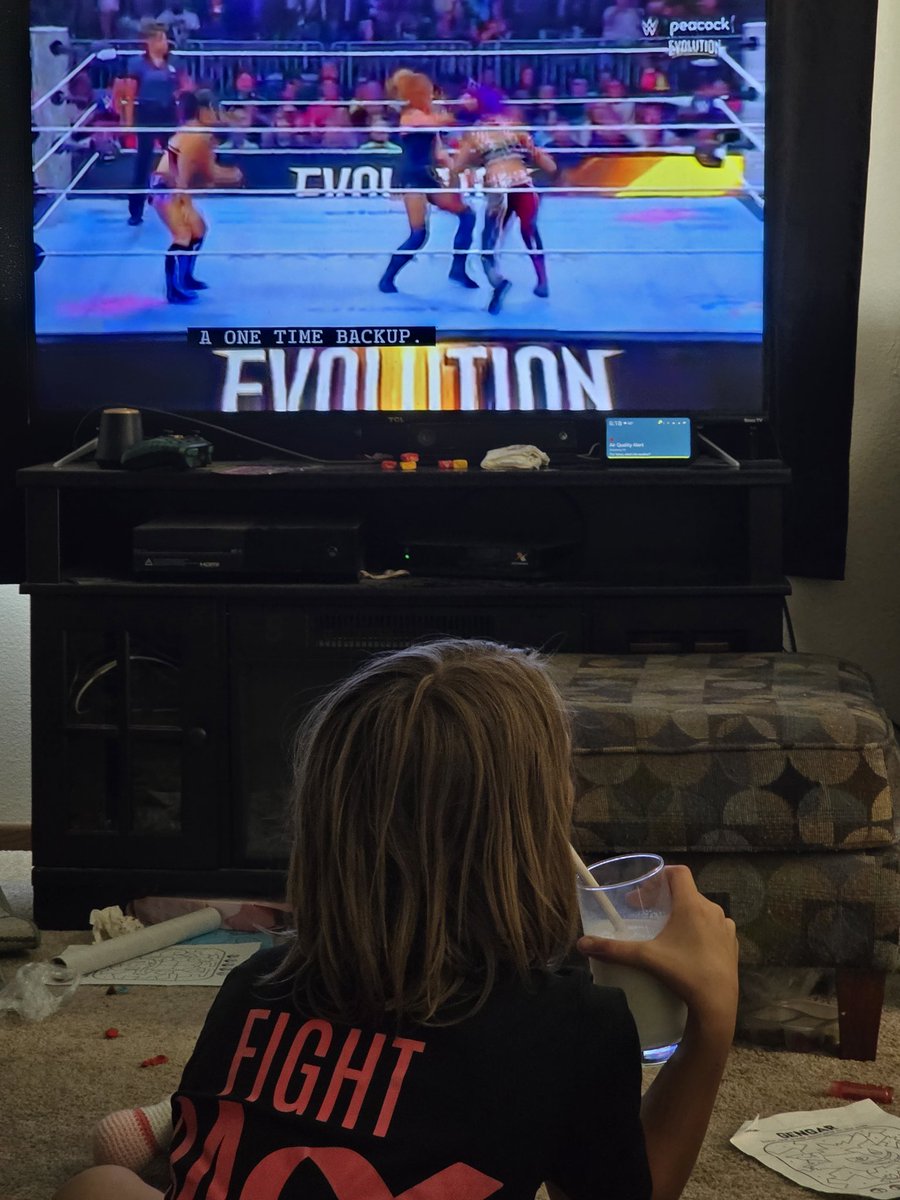 DrocNevermind's tweet photo. "No one cares about an all women show."

Well, guess what, sometimes it's not about what you like.

#WWE #WWEEvolution #WomensWrestling https://t.co/x4C0d2jXJq