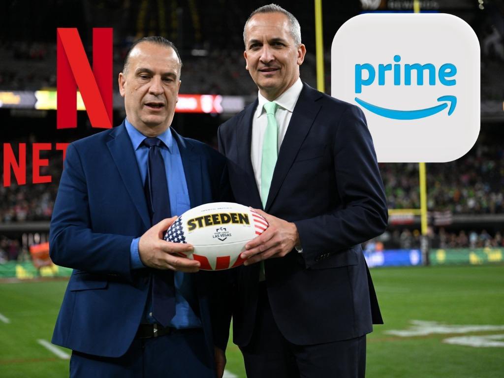 dwatsonhayes's tweet image. 'The AFL came in over the top with a seven-year $4.5 billion agreement with Channel 7 and Foxtel. The pressure is on V’landys and Abdo from the clubs and the RLPA to beat that given the NRL’s record breaking TV ratings in recent years' dailytelegraph.com.au/sport/nrl/netf… #NRL