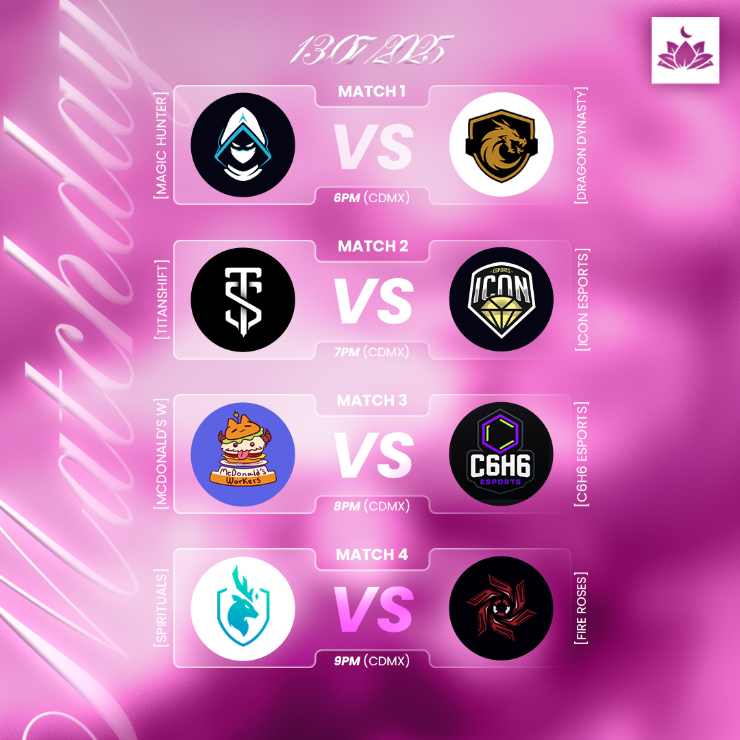BlossomLeague's tweet photo. 🌸 Penúltima parada del viaje espiritual...
Los equipos enfrentan el Día 8 de competencia con el destino cada vez más cerca.
Algunos florecen, otros se desvanecen.

📺 En vivo por 👉 https://t.co/CmFNtCGYO9

#BlossomLeague #SpiritBlossom #LoL #LoLLatam #LeagueOfLegends https://t.co/fglW1s8lJj