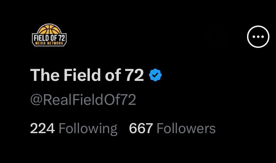 RealFieldOf72's tweet image. When I rebranded to this page, I had 44 followers, now at 667. It’s summer, you people are crazy! (Calism)
What started as a jab at Jeff Goodman, has completely blown up. Can’t thank everyone enough! More news will be breaking, follow along for the ride!