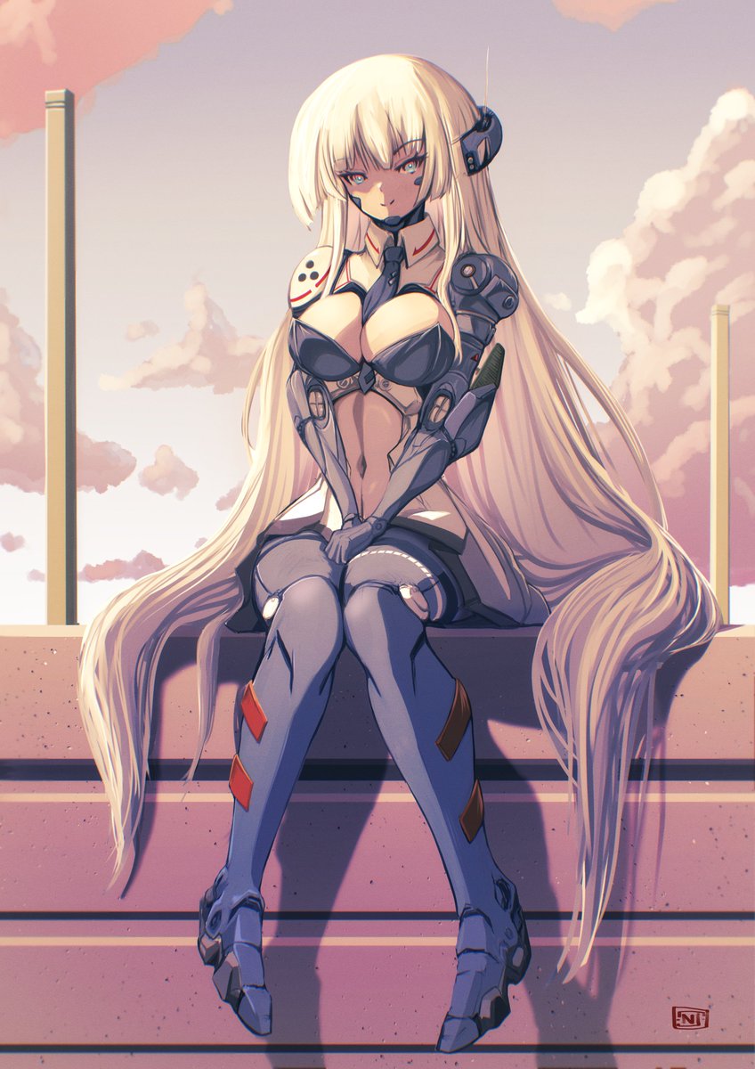 nemojona's tweet photo. llustration for my OC "Scout". #ocart #mechagirl https://t.co/GnBFg3kP1V