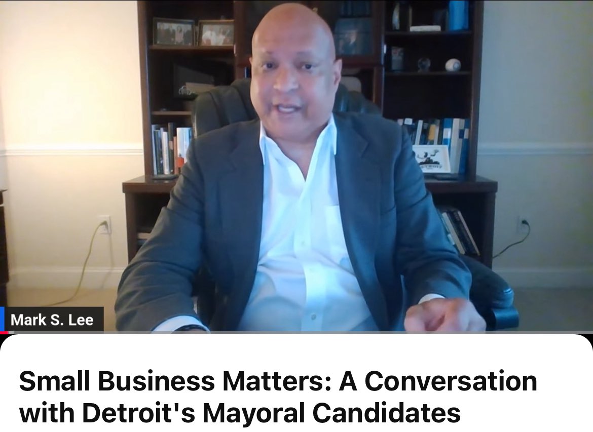 leegroup's tweet image. ICYMI: Here’s a link to the recent #MayoralForum #Detroit #SmallBusinesses
Please click here:
youtu.be/VmEVfp2nY60