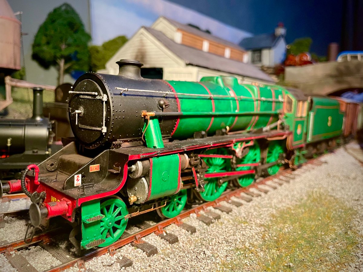 SudderyM's tweet image. Weathering added and coupled to his tender (god that was fiddly) I think he’s pretty much done 😁