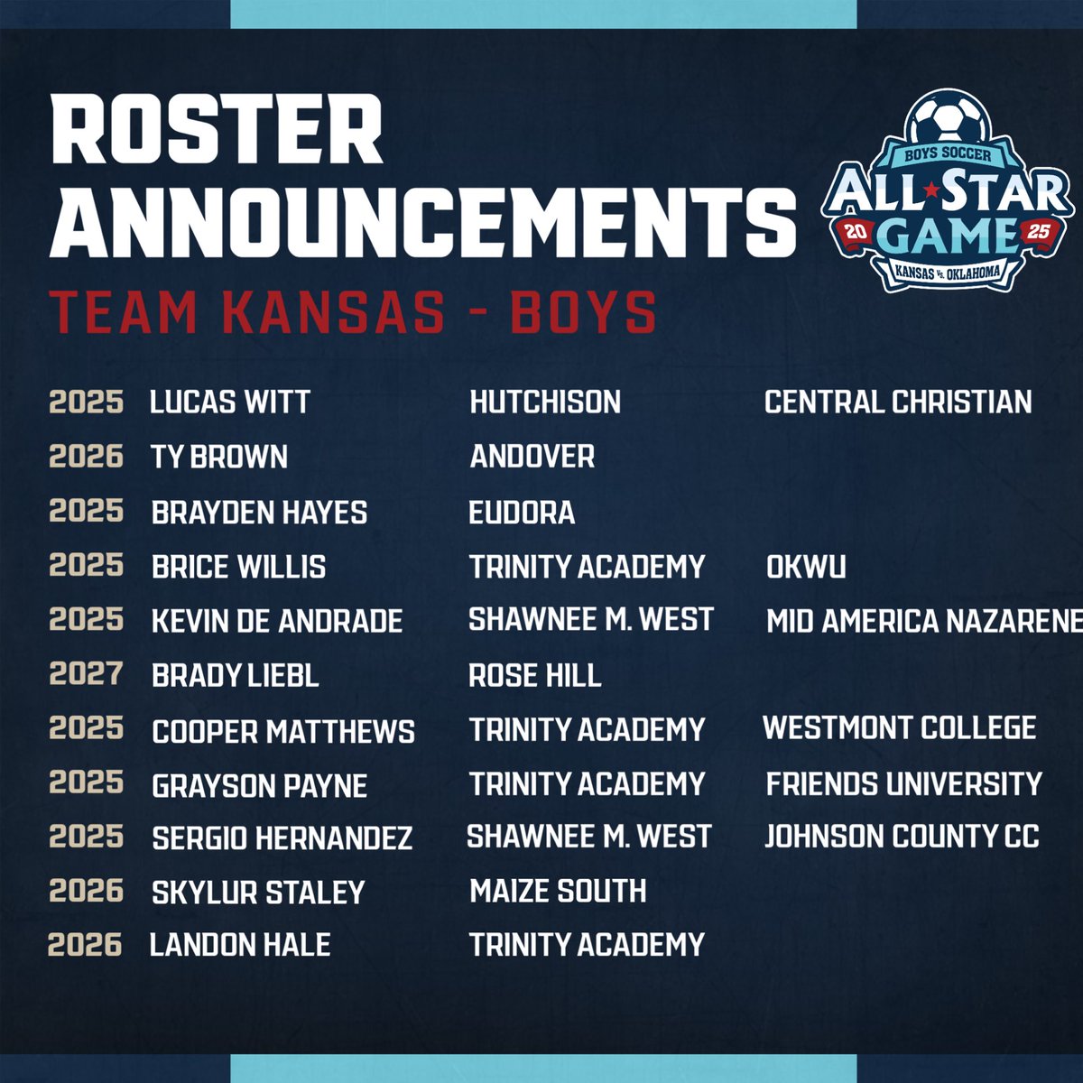 ⭐️  𝓚𝓪𝓷𝓼𝓪𝓼 𝓡𝓸𝓼𝓽𝓮𝓻𝓼 ⭐️