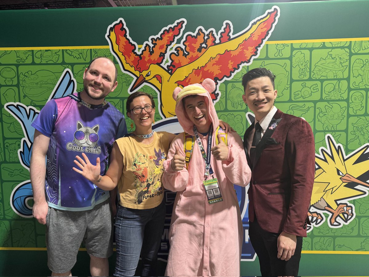 Today is my 9 year anniversary playing <a href="/PokemonGoApp/">Pokémon GO</a>! 🥳

The wonderful people I’ve met along my journey are what make this game so special. The friends I’ve made along the way are the reason I still play and enjoy this game. 

Was such a great time seeing everyone in NOLA! 💛