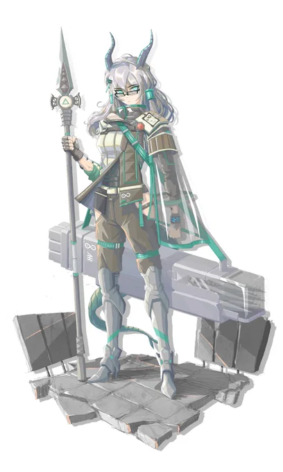 2021 to 2024, bahamut got older lol Also the tail is gone