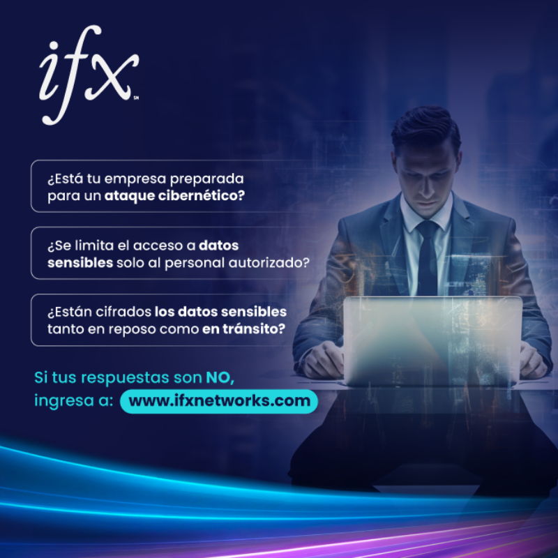 IFX_NETWORKS's tweet photo. Si encontraste puntos débiles en la seguridad de tu negocio, ¡es hora de actuar! IFX ofrece soluciones integrales para proteger tu infraestructura y minimizar riesgos.