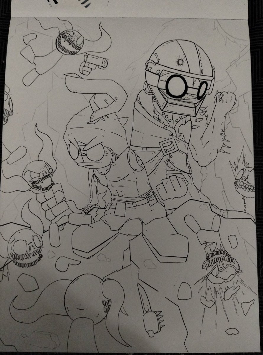 FancyHam1's tweet image. Unfinished old things! 
#madnesscombat #art