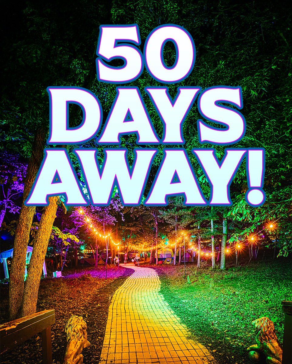 50 days until the magic takes hold ✨
We follow the beat the yellow brick road 🌈
