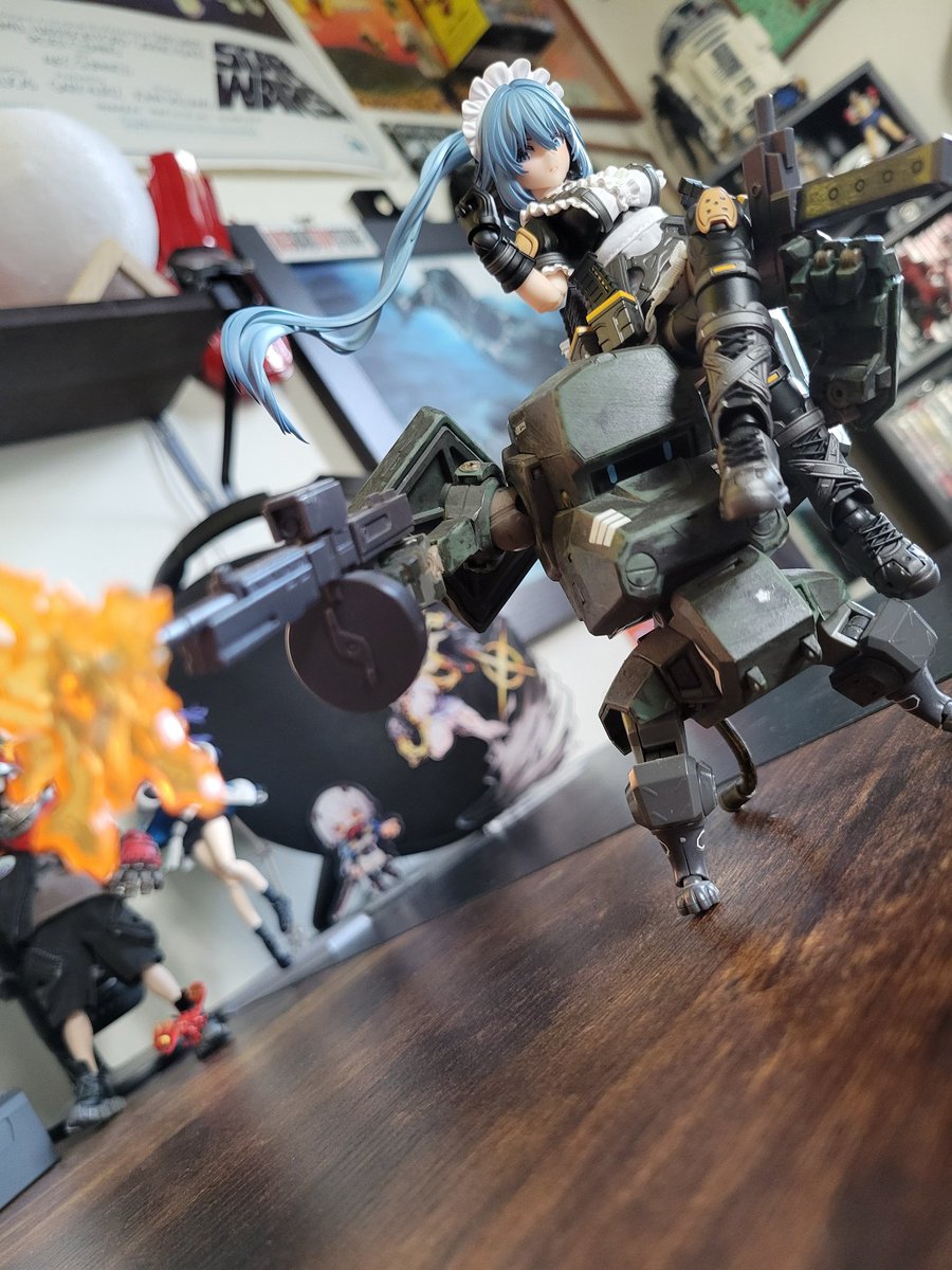 Walker25hobbies's tweet image. Shots of Snail Shell Tactical maid Tokiwa Kazune 

@wozhike 
#snailshell 
#toycollector 
#actionfigures 
#toyphotography
#animefigure