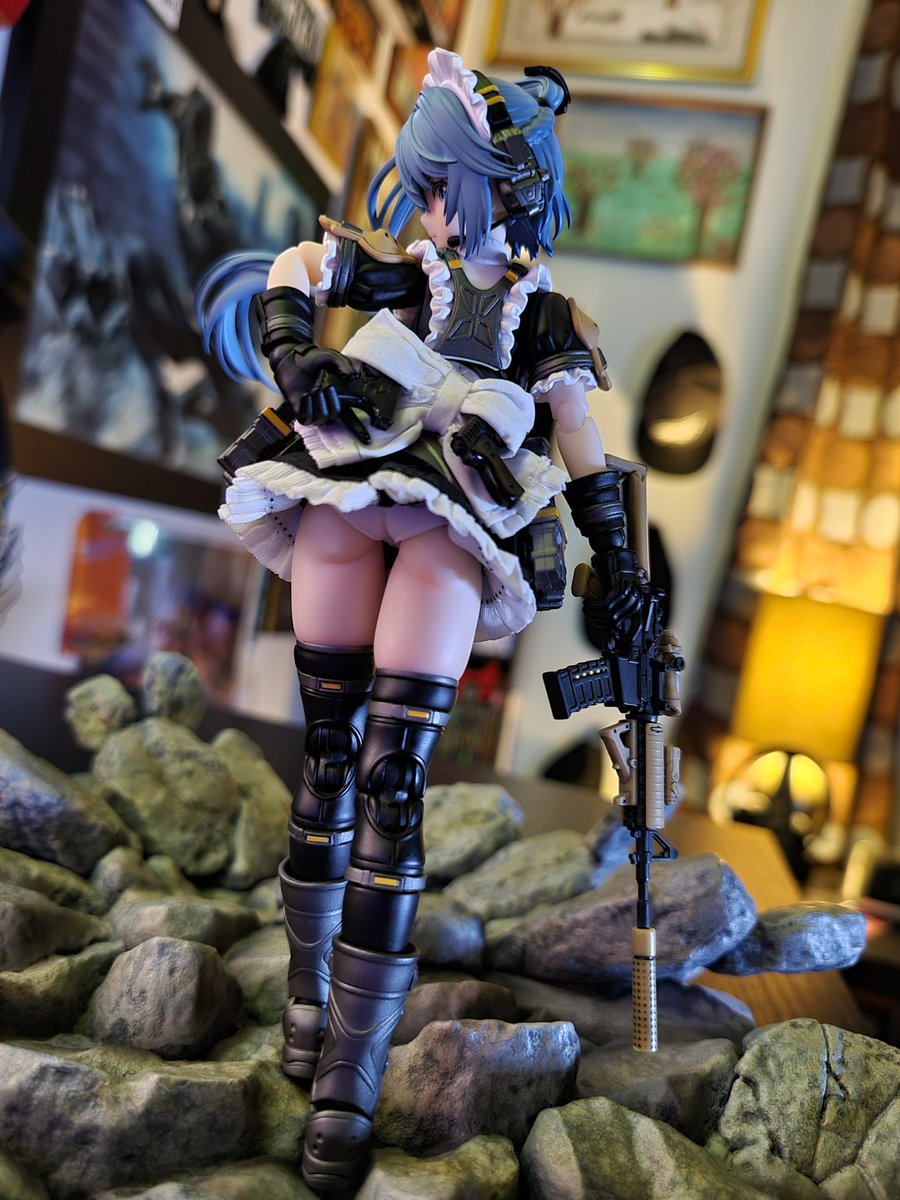 Walker25hobbies's tweet image. Shots of Snail Shell Tactical maid Tokiwa Kazune 

@wozhike 
#snailshell 
#toycollector 
#actionfigures 
#toyphotography
#animefigure