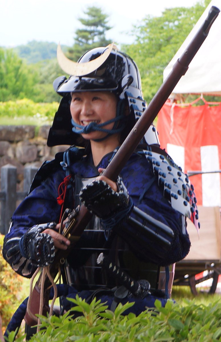 _Gun_Samurai's tweet image. The Matsumoto Castle Gun Corps - a martial arts display team from central Japan.