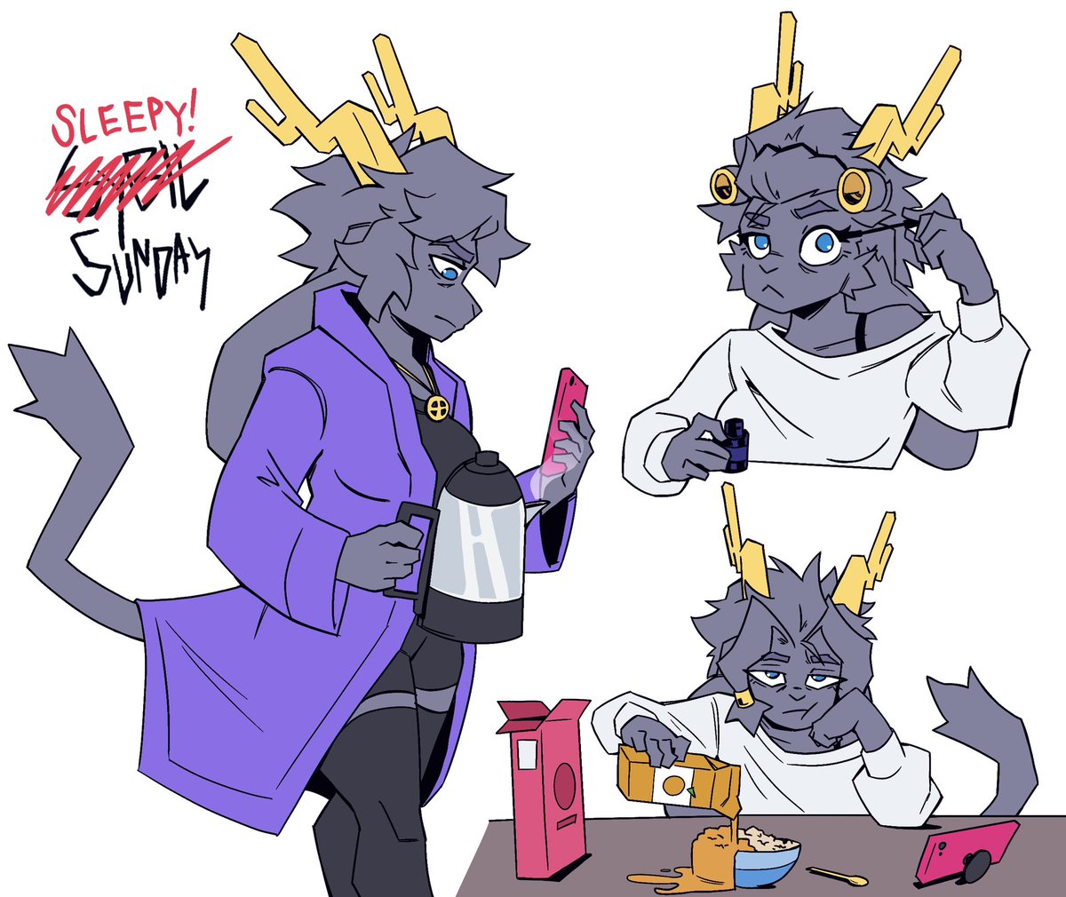 JojoDelte's tweet image. (Sybil Sunday) so unbelievably tired today which would make you think I wouldn't be able to draw anything but it's a good thing the character I draw on this day is associated with dreams and sleeping #Pseudoregalia