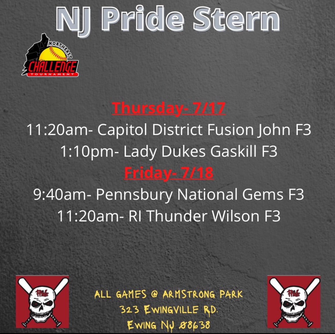 AnnaChominsky's tweet image. My schedule for my upcoming showcase in Ewing!
@NJPrideGold
@AshleyDeYoung16 @SBRretweets
@EC_Recruit @CoastRecruits
@DirectRecruits
@UncommittedUsa @ImpactRetweets @evltncatching @gritnj