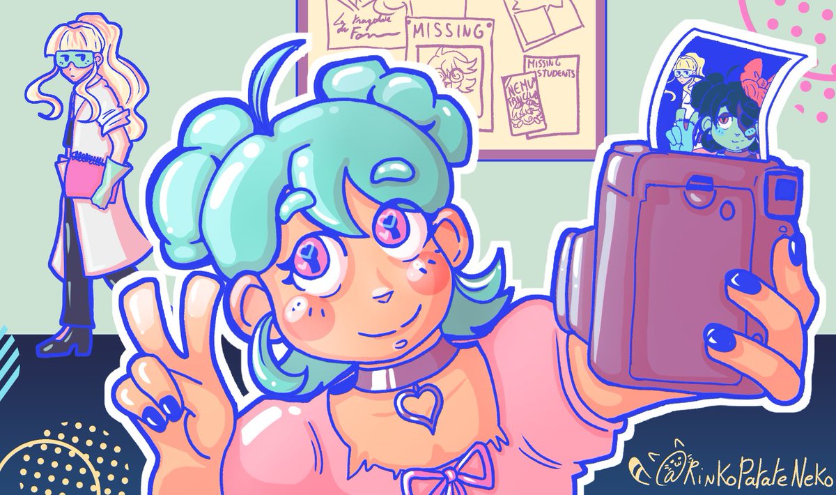 Rinko~ (@rinkopatateneko) on Twitter photo #artfight2025 gift for <a href="/nemu_etoile/">nemu* 🕶️✨ @✧ 🎀 𝐿𝑒𝓈 𝒷é𝒸𝒶𝓈𝓈𝑒𝓈 🎀 ✧</a> !! I hope you'll like it :D I really like your "Un quart d'heure" JP cover and your work in general! #artfight2025 gift for <a href="/nemu_etoile/">nemu* 🕶️✨ @✧ 🎀 𝐿𝑒𝓈 𝒷é𝒸𝒶𝓈𝓈𝑒𝓈 🎀 ✧</a> !! I hope you'll like it :D I really like your "Un quart d'heure" JP cover and your work in general!