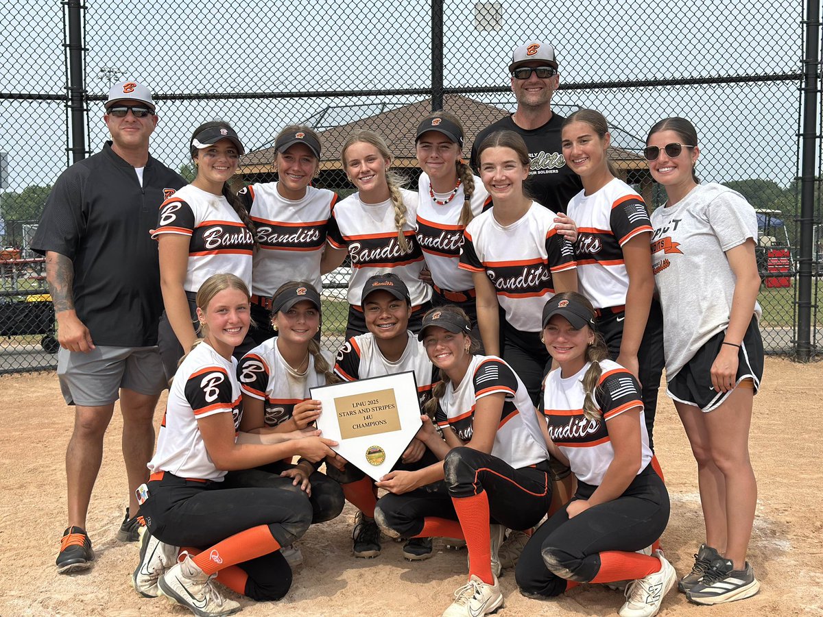 Feels great to be back with my team at the LP4U Stars &amp; Stripes tourney. We went 7-0, team scored 80 runs, total team effort!! Go Bandits! 🏆🥇Now on the road to St. Louis for TC Nationals! #mayarosesoftball <a href="/Bandits_Robles/">Beverly Bandits 14U Futures Robles</a> <a href="/ExtraInningSB/">EXTRA INNING SOFTBALL</a> <a href="/LineDsoftball/">Line Drive Media</a> <a href="/LegacyLegendsS1/">Legacy & Legends Softball</a>
