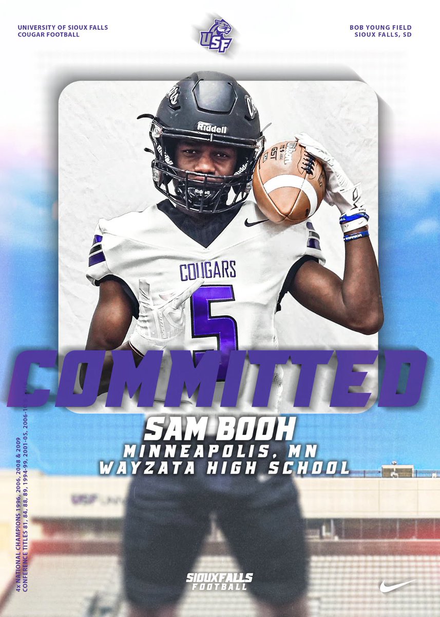 BoohSam1's tweet image. 1000% Committed !!! 🖤💜@USFCougarsFB
@JimGlogowski
@Coach_Boes
@FootballWayzata
@CoachLBrown
@OJW_Scouting