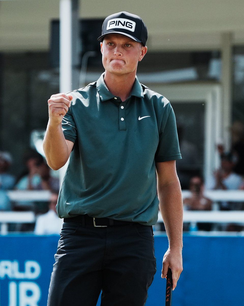 CJ_Upshot's tweet image. William Mouw shot a 9 under 61 on the last day to win the ISCO Championship golf tournament at the Hurstbourne Country Club.