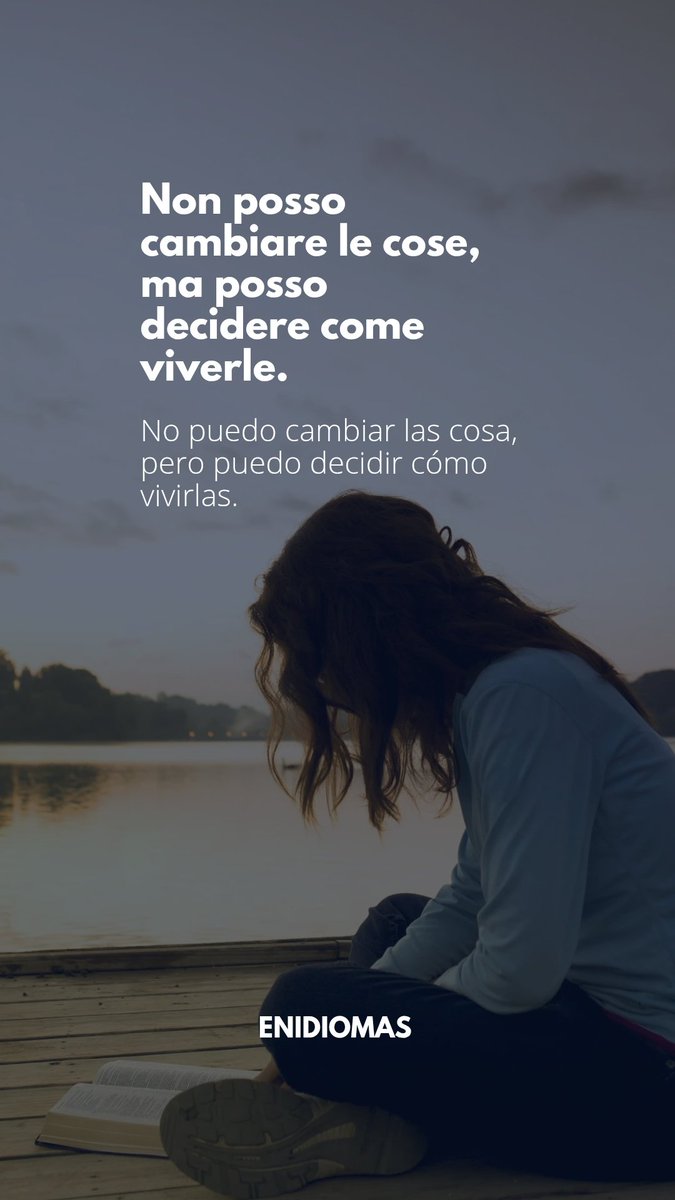ENIDIOMAS's tweet photo. Non posso cambiare le cose, ma posso decidere come viverle.

CURSOS DE IDIOMAS, TRADUCCIÓN E INTERPRETACIÓN 

IG ENIDIOMAS 
☎️+58 412-6350870
💌 ENIDIOMAS@GMAIL.COM https://t.co/tmh2ZdrU5o