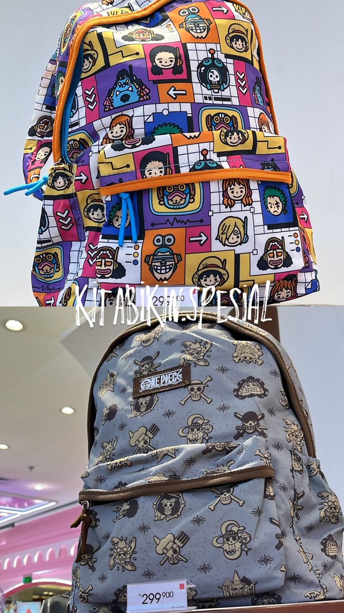lifiaaml2nd's tweet image. buat yg mau PO bagpack dan totebag miniso x one piece bisa ke shopee yaa s.shopee.co.id/9ADcbaHzrY